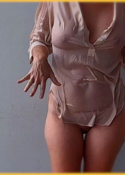 Wifey camisa mojada sin sujetador +nudes 4